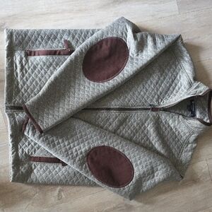 Daniel Cremieux Brown and Gray Quilted Jacket